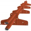 Снегозадержатель Стандарт Т4 d 40х20 RAL 8004 (3м)