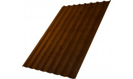 Профнастил С20B Grand Line 0,4 Print Premium с пленкой Golden Wood Intense FTC
