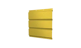 Софит металлический полная перфорация 0,45 PE с пленкой RAL 1018 цинково-желтый