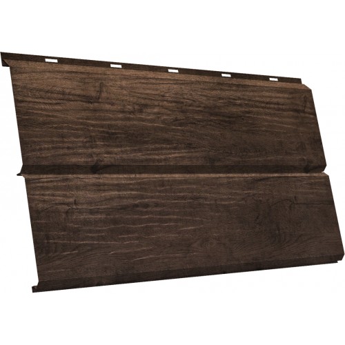 ЭкоБрус 3D 0,345 Grand Line 0,45 Print Elite с пленкой Antique Wood TwinColor