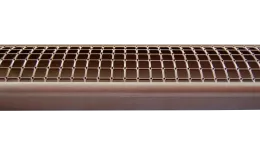 Решетка желоба защитная RAL 8017 шоколад (0,6м)