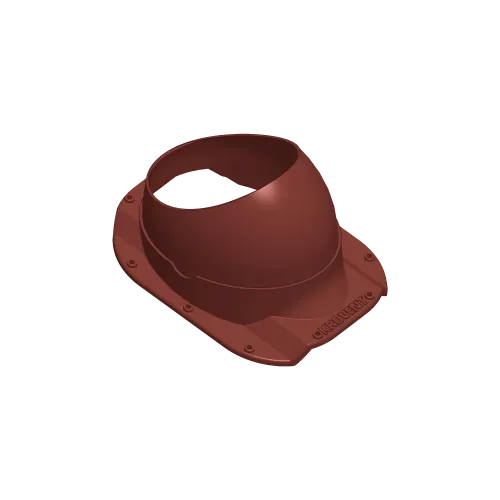 Элемент проходной Krovent Base-VT Cascade 125/150 для МЧ Каскад красный