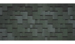 Черепица гибкая Tegola Unica Lazio verde 474 (зеленый)