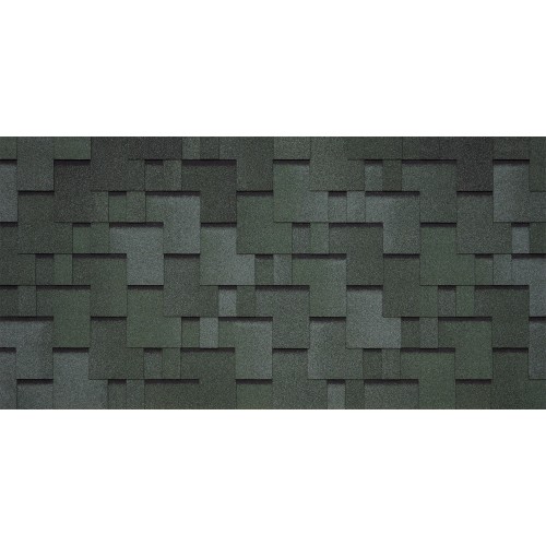 Черепица гибкая Tegola Unica Lazio verde 474 (зеленый)