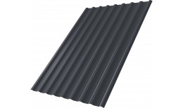 Профнастил С20R Grand Line 0,45 Drap СТ двухсторонний RAL 7024 мокрый асфальт