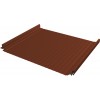 Кликфальц Pro Gofr Grand Line 0,5 Satin Matt TX с пленкой на замках RAL 8004 терракота