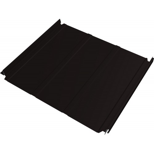 Кликфальц Double Pro Line Grand Line 0,45 Drap с пленкой на замках RAL 9005 черный