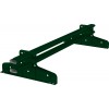 Снегозадержатель Стандарт Т4 d 40х20 RAL 6005 (1м)