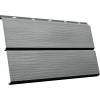 ЭкоБрус 3D 0,345 Grand Line 0,5 Satin с пленкой RAL 9006бело-алюминиевый