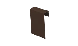Соединительный профиль фибросайдинга 0,5 Drap TX RAL 8017 шоколад (2м)