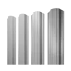 Штакетник Прямоугольный фигурный 0,5 Satin RAL 7004 сигнальный серый