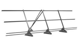 Ограждение кровельное со снегозадержателем Grand Line 0,9х3м RAL 9003