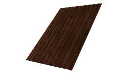 Профнастил С8B v01 Grand Line 0,45 Print Elite Cherry Wood TwinColor