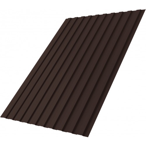 Профнастил С8B v01 Grand Line 0,45 Drap-double TX RAL 8017 шоколад
