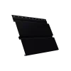 Софит металлический Квадро брус с перфорацией 0,45 Drap TX с пленкой RAL 9005 черный