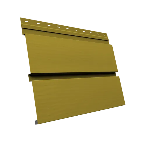 Квадро брус 3D 0,45 PE с пленкой RAL 1018 цинково-желтый