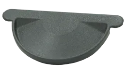 Заглушка торцевая универсальная Optima Matt 125мм RAL 7024