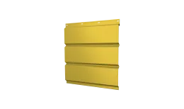 Софит металлический без перфорации 0,45 PE с пленкой RAL 1018 цинково-желтый