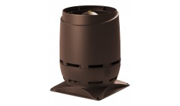 FLOW 250S вентиляционный выход + основание 400x400 коричневый