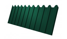 Профнастил C8A фигурный 0,45 PE-Double RAL 6005 зеленый мох