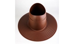 Элемент проходной Krovent Base-VT Flat высокий 125-150 коричневый