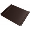 Кликфальц Double Pro Grand Line 0,45 Drap TwinColor с пленкой на замках RAL 8017 шоколад