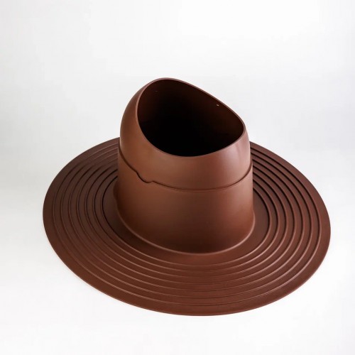 Элемент проходной Krovent Base-VT Flat высокий 125-150 коричневый