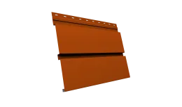 Квадро брус 3D 0,45 PE с пленкой RAL 2004 оранжевый