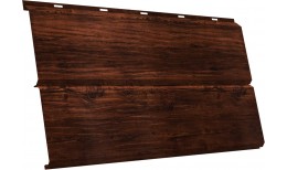 ЭкоБрус 3D 0,345 Grand Line 0,45 Print Elite с пленкой Cherry Wood TwinColor