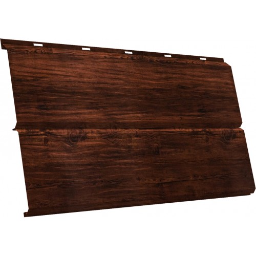 ЭкоБрус 3D 0,345 Grand Line 0,45 Print Elite с пленкой Cherry Wood TwinColor