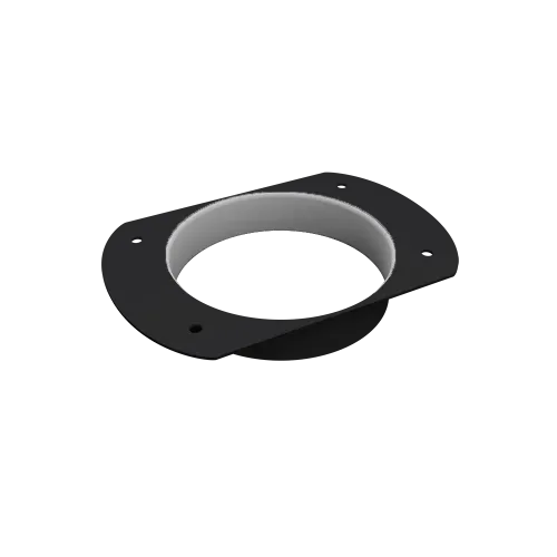 Приемник воды круглый Vortex Микс матовый RAL 9005 черный