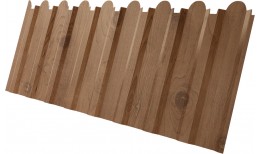 Профнастил С20B фигурный Grand Line 0,45 Print Premium Pine Wood Fresh