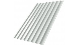 Профнастил С20B Grand Line 0,5 Satin с пленкой RAL 9003 сигнальный белый