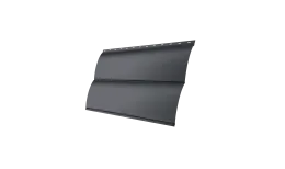 Блок-хаус new 0,5 Velur X с пленкой RAL 7024 мокрый асфальт