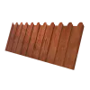 Профнастил C8A фигурный 0,45 Print Premium Rowan Wood Intense FTC