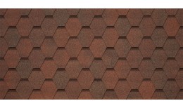Черепица гибкая Tegola Unica Veneto nocciola 418 (коричневый фундук)
