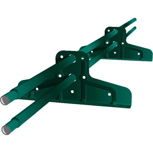 Снегозадержатель Стандарт Т4 d 25 RAL 6005 (1м)