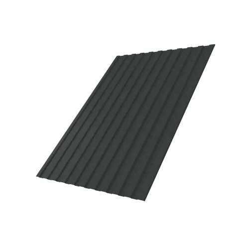 Профнастил С8A v03 0,5 Satin RAL 7016 антрацитово-серый