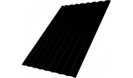Профнастил С20A Grand Line 0,5 Satin Matt с пленкой RAL 9005 черный