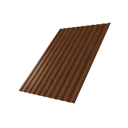 Профнастил С8A v03 0,45 Print Elite Rowan TwinColor