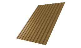 Профнастил С8A v03 0,45 Print Elite Honey Wood TwinColor