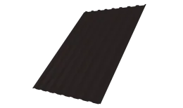 Профнастил С20B 0,5 Satin Matt RAL 9005 черный DRIP