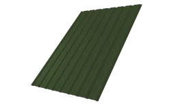 Профнастил С10B 0,5 Satin Matt TX RAL 6020 хромовая зелень