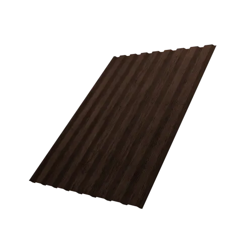 Профнастил С20A 0,4 Print Premium Antique Wood TwinColor