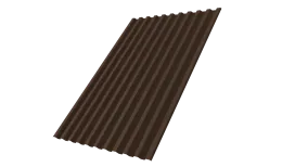 Профнастил С21R 0,4 PE-Matt-Double RAL 8017 шоколад