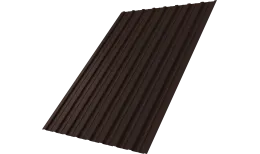 Профнастил С10A Grand Line 0,45 ПЭ матовый RAL 8017 шоколад