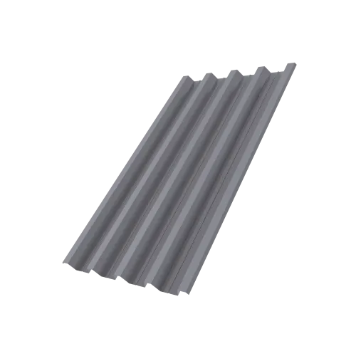 Профнастил Н60R v01 0,5 PE RAL 7004 сигнальный серый