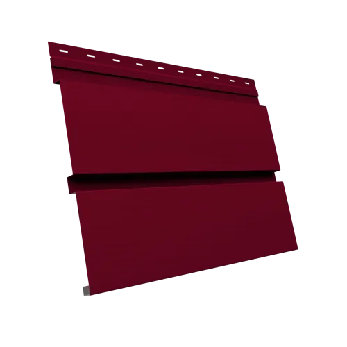 Квадро брус 3D 0,45 PE с пленкой RAL 3003 рубиново-красный