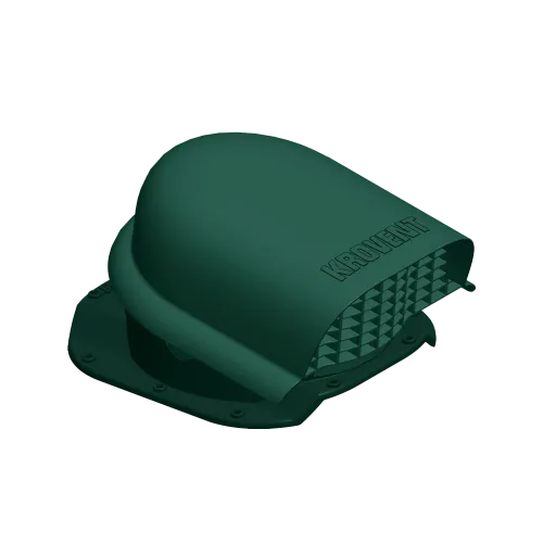 Вентиль кровельный Krovent KTV-Cascade для МЧ Каскад зеленый