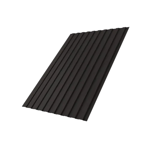 Профнастил С8B v03 0,45 PE NL 805 серо-коричневый гефест